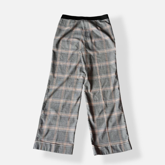 Melissa Paige Academia Plaid Wide Leg Pants Size Small - Picture 9 of 13